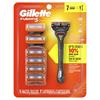 GILLETTE FUSION RAZOR + 7 BLADES