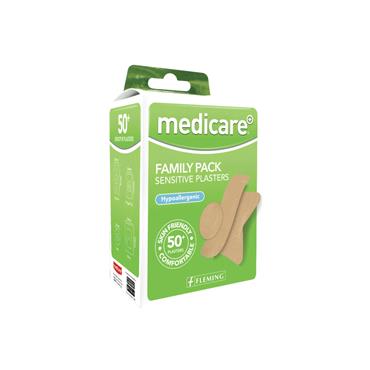 MEDICARE FAMILY SENSITIVE PLASTERS 50 PACK