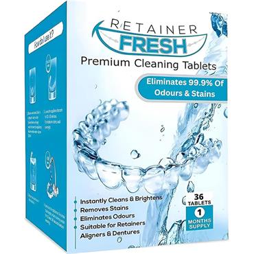 RETAINER FRESH CLEANING 36 TABLETS