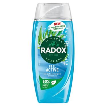 RADOX MINERAL THERAPY BODY WASH FEEL ACTIVE 225ML