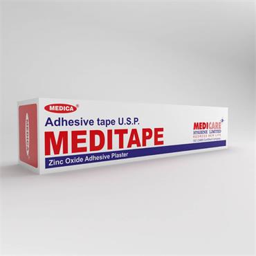 MEDITAPE ZINC OXIDE TAPE 1 25CM X 5M