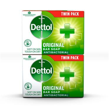 DETTOL SOAP BAR 2 X 100G