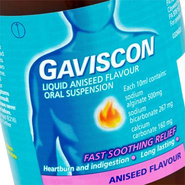 GAVISCON LIQUID ORAL SUSPENSION ANISEED 600ML