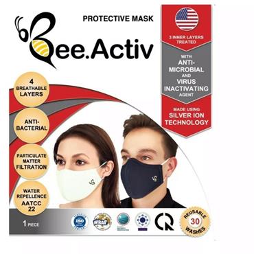 FACE MASK BEE ACTIVE FACE MASK ADULT 1 PACK