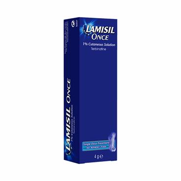 LAMISIL ONCE 1% CUTANEOUS SOLUTION 4G