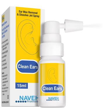 NAVEH CLEAN EARS EARWAX REMOVAL SPRAY 15ML