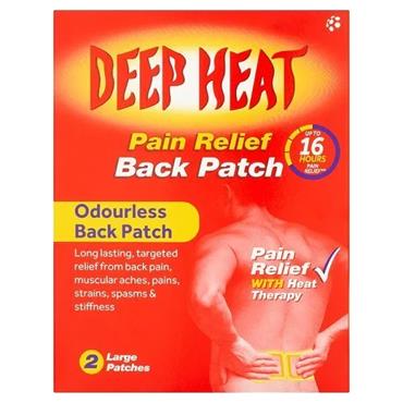 DEEP HEAT PATCH FOR BACK PAIN 2PATCH
