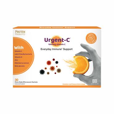 PRO-VEN URGENT-C 1000MG VITAMIN C 30 VEGETARIAN SACHETS