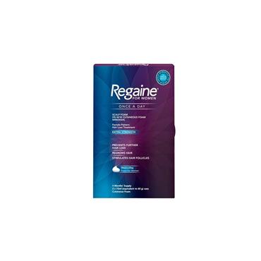 REGAINE FOR WOMEN EXTRA STRENGTH SCALP FOAM 4 MONTH SUPPLY