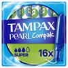 TAMPAX COMPAK PEARL SUPER PLUS 16 PACK