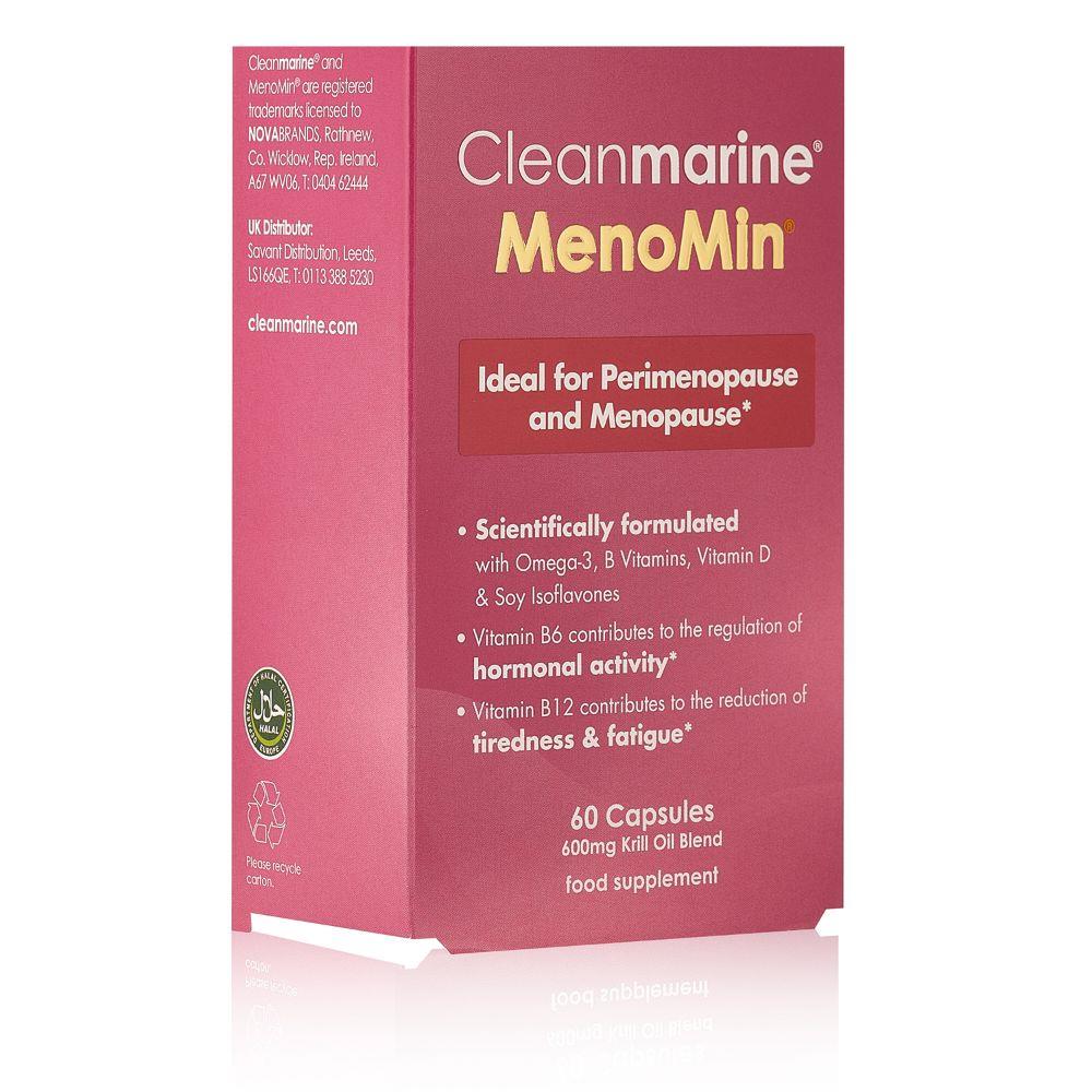 Cleanmarine MenoMin Krill Oil 60 Capsules Ronaghans