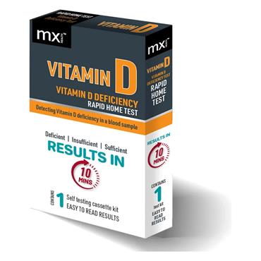 MX HEALTH VITAMIN D TEST CASSETTE - SINGLE TEST