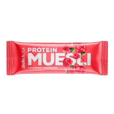 BIOTECH USA PROTEIN MUESLI BAR - CRANBERRY RASPBERRY