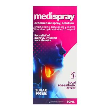 MEDISPRAY OROMUCOSAL SPRAY SOLUTION 30ML