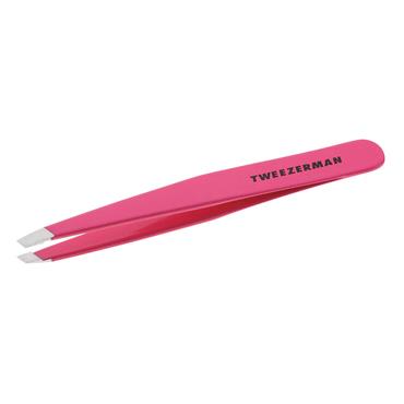 TWEEZERMAN SLANT TWEEZER PRETTY IN PINK