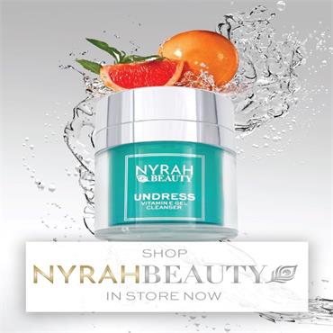 NYRAH BEAUTY UNDRESS TRANSFORMING VITAMIN E + C GEL CLEANSER