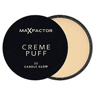 MAX FACTOR CREME PUFF POWDER CANDLE GLOW NO 55