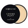 MAX FACTOR CREME PUFF POWDER CANDLE GLOW NO 55