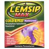 LEMSIP MAX COLD & FLU BLACKCURRANT 1000MG 10 SACHETS