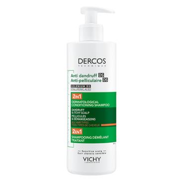 VICHY DERCOS ANTIDANDRUFF DS 2IN1 SHAMPOO & CONDITIONER 390ML