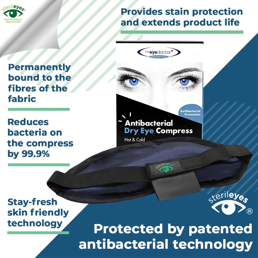 THE EYE DOCTOR ANTIBACTERIAL DRY EYE COMPRESS 1 PACK Ronaghans