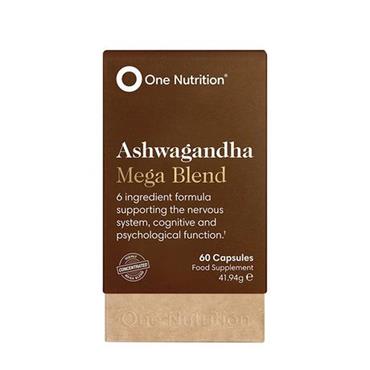 ONE NUTRITION ASHWAGANDHA MEGA BLEND CAPSULES 60S