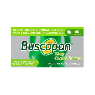 BUSCOPAN 10MG TABS 60TABS SANOFI CL PH ONLY