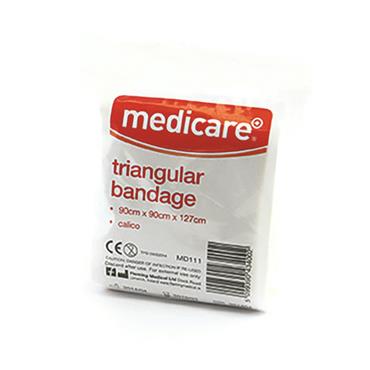 MEDICARE TRIANGULAR BANDAGE 90 X 90 X 127CM