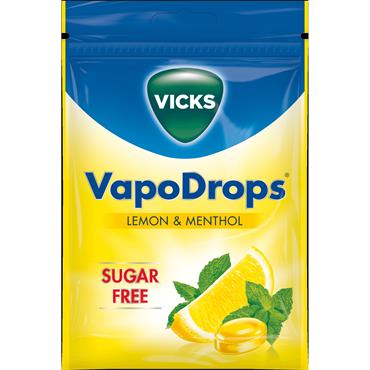 VICKS VAPODROPS LEMON N MENTHOL 72G
