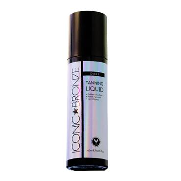 ICONIC BRONZE TANNING LIQUID DARK 200ML