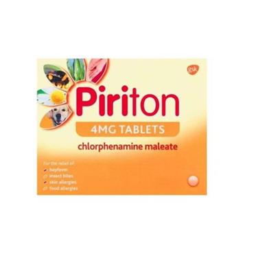 PIRITON TABS 4MG 60 PACK