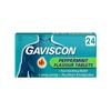 GAVISCON ADVANCE PEPPERMINT 24 TABS