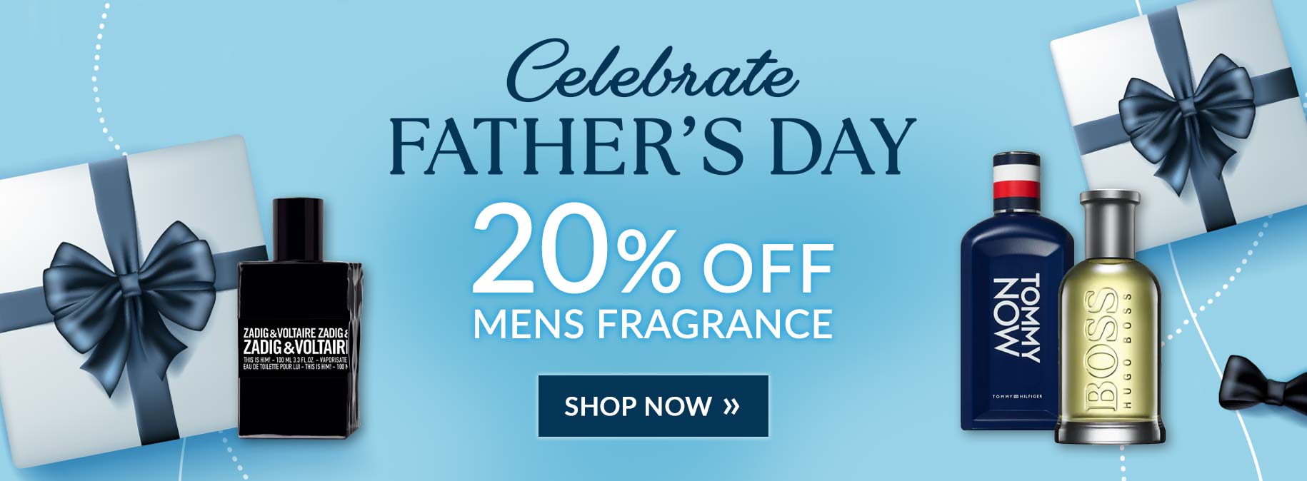 20% Off Mens Fragrances for Fathers Day