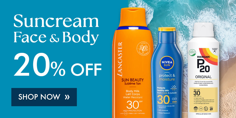 Off all suncream - body and face