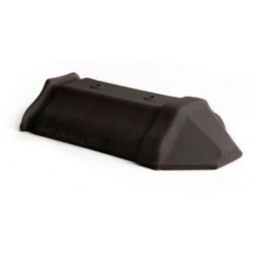 Edilians Double Ogee Spigoted Hip End Black