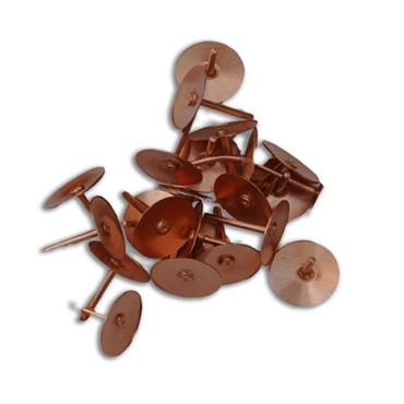 SiteFix Copper Crampions - Disc Rivets (1000)