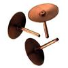 SiteFix Copper Crampions - Disc Rivets (1000)