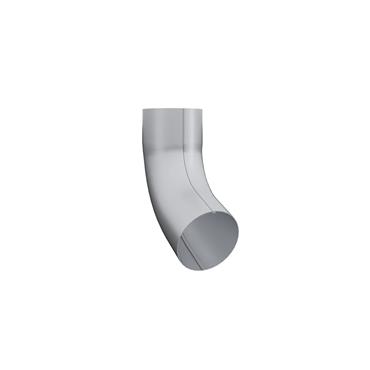 Lindab Steel Rainwater Pipe Bend 70° BKM75SVRT Black