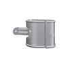 Lindab Steel Rainwater Holder SSVU 75mm Red
