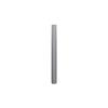 Lindab Steel Rainwater Pipe MST751000SVRT 1m Black
