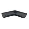 Lindab Steel Rainwater Angle RVI125GGRA 90° Graphite
