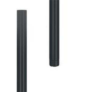 Lindab Steel Rainwater Pipe SROR75GGRA3000 3m Graphite