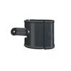 Lindab Steel Rainwater Pipe Holder SSVU75GGRA Graphite