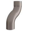 Lindab Steel Rainwater Knee SOKN75AMET Grey