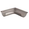 Lindab Steel Rainwater Angle RVY125AMET Grey