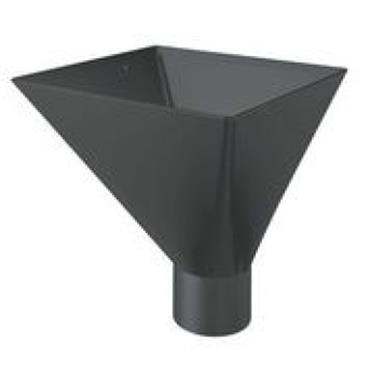 Lindab Steel Rainwater Hopper Vatkl75Mgrå