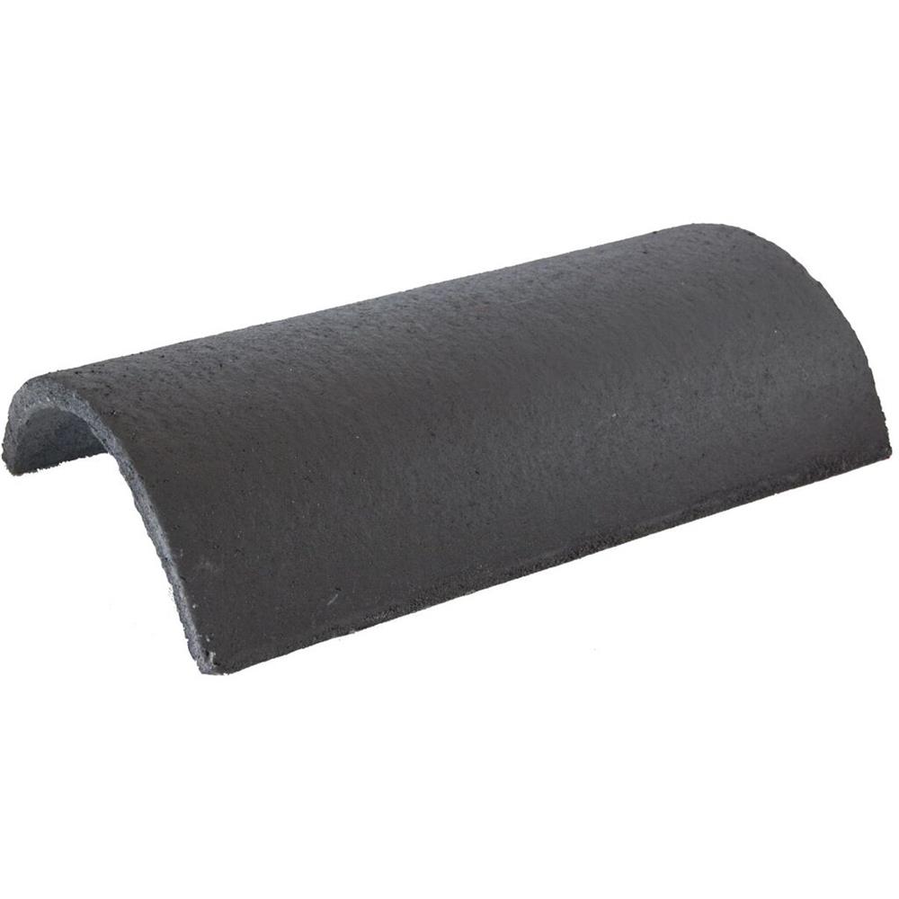 Grey Universal Ridge Monier Redland Concrete Ridge Tile MC Half Round Ridge Grey | SiG
