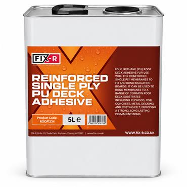 Fix-R EPDM Flat Roof Roof Deck Adhesive (WBA) 5L