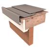 Fix-R EPDM Flat Roof Sure Edge PVC Check Kerb Trim 2.5M