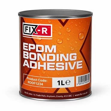 Fix-R EPDM Flat Roof Bonding Contact Adhesive 1L
